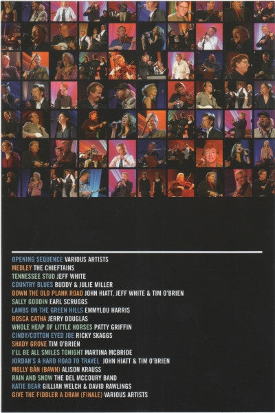 The Chieftains : Down The Old Plank Road: The Nashville Sessions In Concert (DVD-V, Multichannel, NTSC)