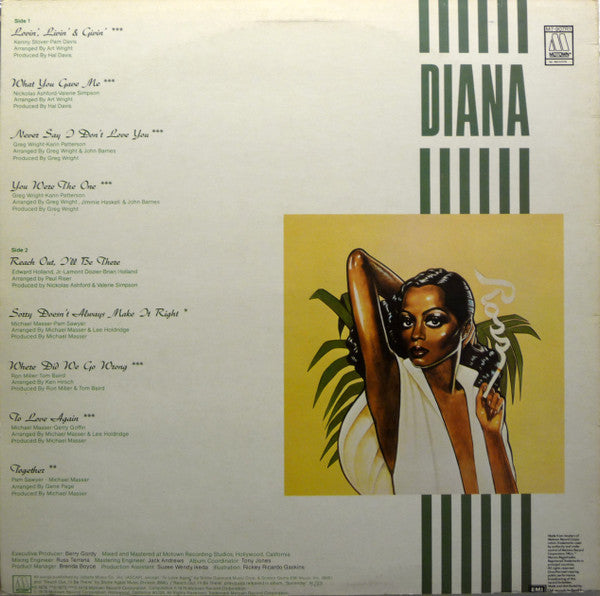Diana Ross : Ross (LP, Album)