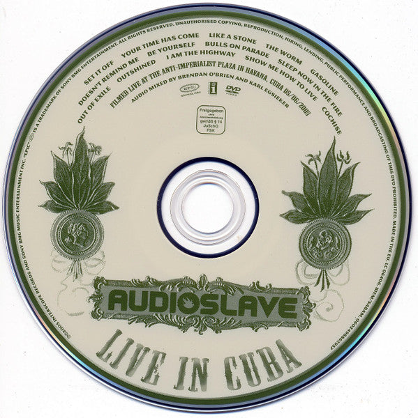 Audioslave : Live In Cuba (DVD-V, NTSC, All)