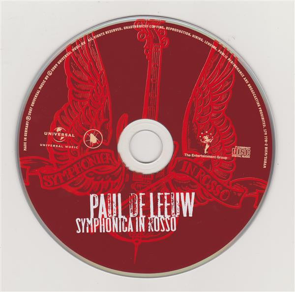 Paul de Leeuw : Symphonica In Rosso (CD)