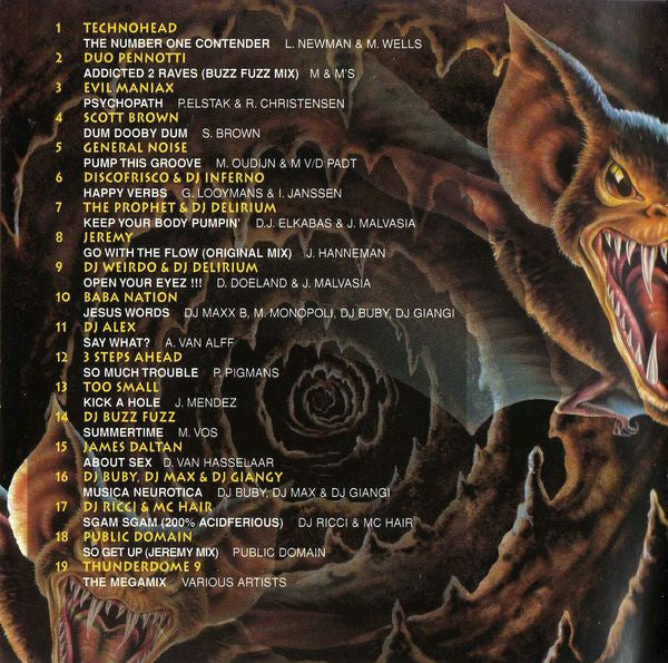 Various : Thunderdome X (Sucking For Blood) (2xCD, Comp)