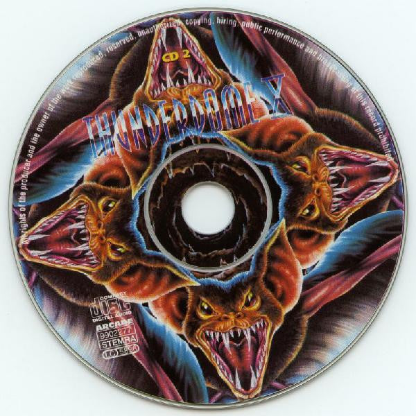 Various : Thunderdome X (Sucking For Blood) (2xCD, Comp)