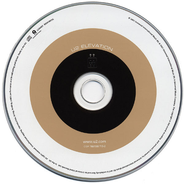 U2 : Elevation (CD, Single, Ltd, Num, CD3)