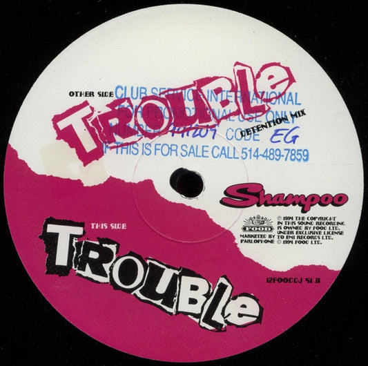 Shampoo : Trouble (12", Promo)