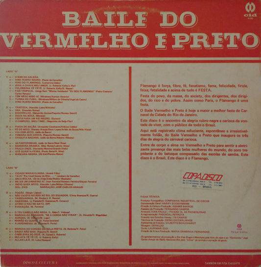 Flabanda : Baile Do Vermelho E Preto (LP, Comp, P/Mixed)