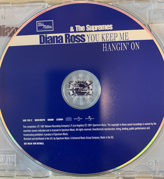 Diana Ross & The Supremes* : You Keep Me Hangin' On (CD, Comp, RE)