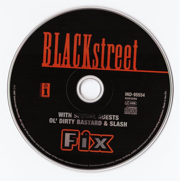 Blackstreet With Special Guests Ol' Dirty Bastard And Slash (3) : Fix (CD, Maxi)