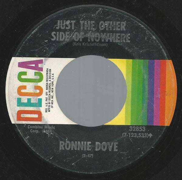 Ronnie Dove : If I Cried Everytime You Hurt Me (7", Single, Pin)