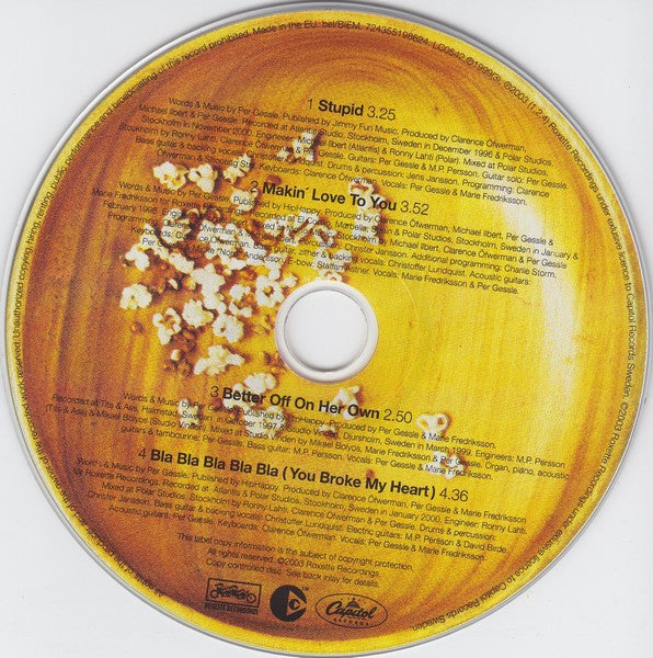 Roxette : The Pop Hits (CD, Comp, Copy Prot. + CD, EP, Copy Prot. + Ltd)