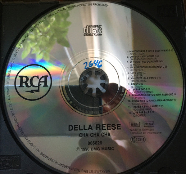 Della Reese : Della Della Cha Cha Cha (CD, Album, RE)