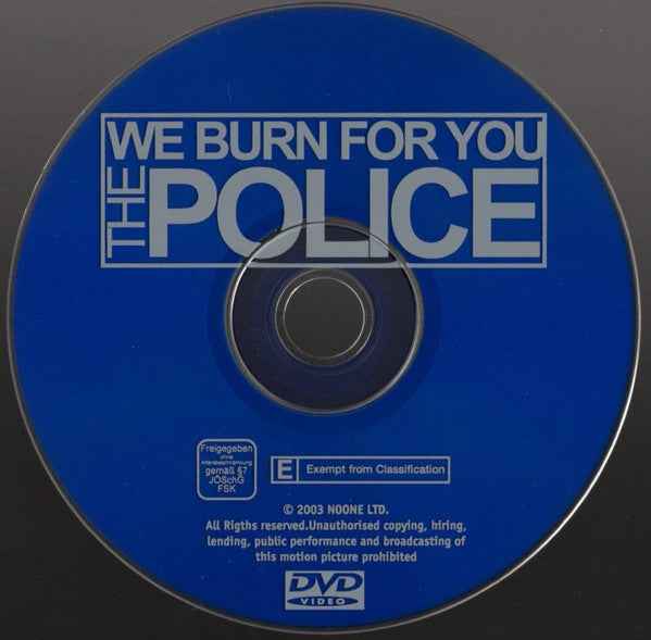The Police : We Burn For You (DVD-V, Unofficial)