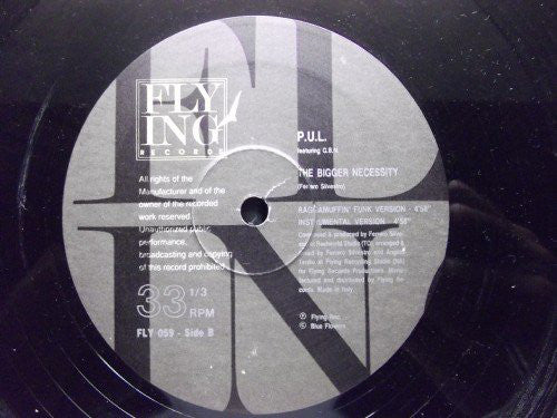 P.U.L. : The Bigger Necessity (12")