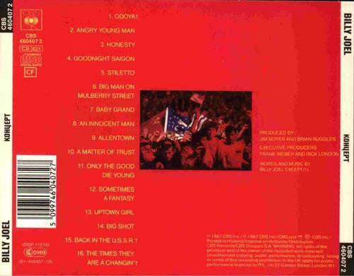 Billy Joel : Концерт (CD, Album)