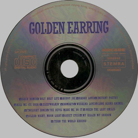 Golden Earring : Greatest Hits  (CD, Comp)