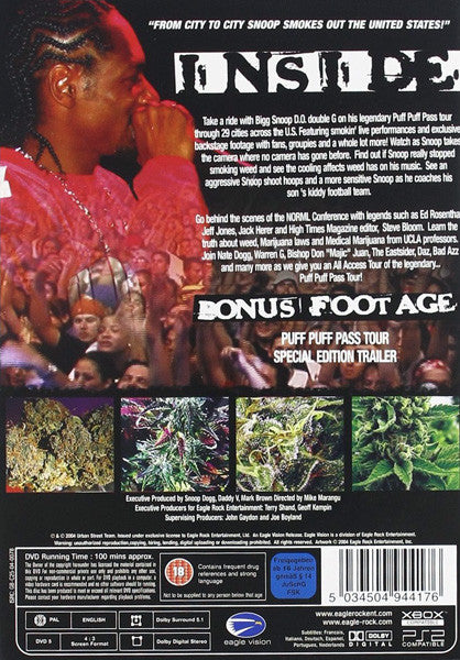 Snoop Dogg : Big Snoop Dogg's Puff Puff Pass Tour (DVD-V, PAL)