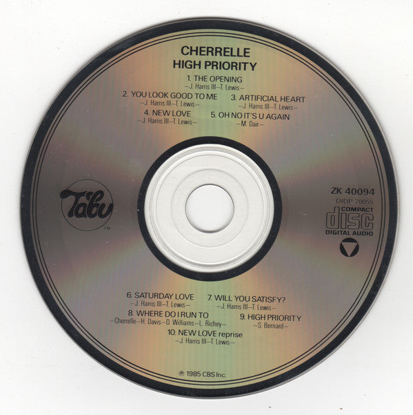 Cherrelle : High Priority (CD, Album)