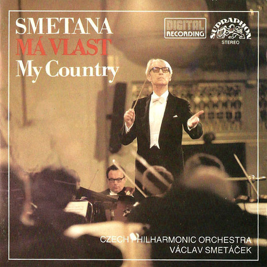 Bedřich Smetana, The Czech Philharmonic Orchestra, Václav Smetáček : Má Vlast = My Country (CD, Album)