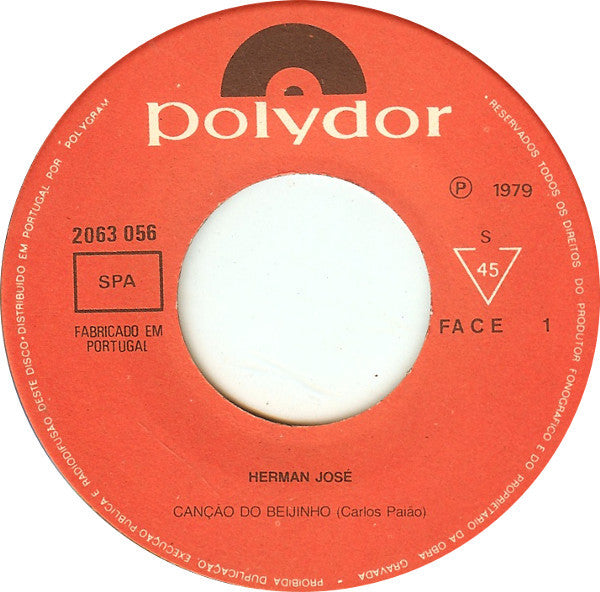 Herman José : Canção Do Beijinho (7", Single)