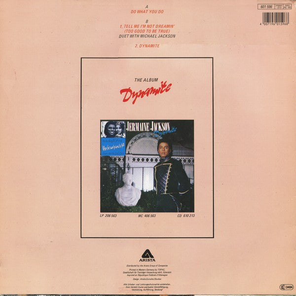 Jermaine Jackson : Do What You Do (Remix) (12", Maxi)