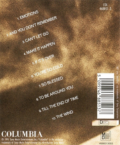 Mariah Carey : Emotions (MD, Album, M/Print)