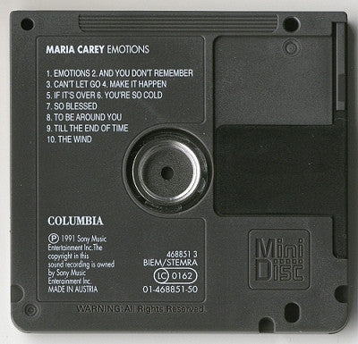 Mariah Carey : Emotions (MD, Album, M/Print)