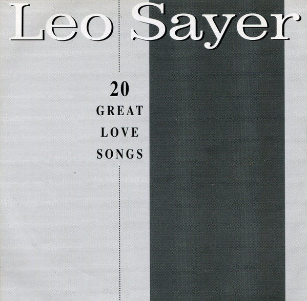 Leo Sayer : 20 Great Love Songs (CD, Comp)