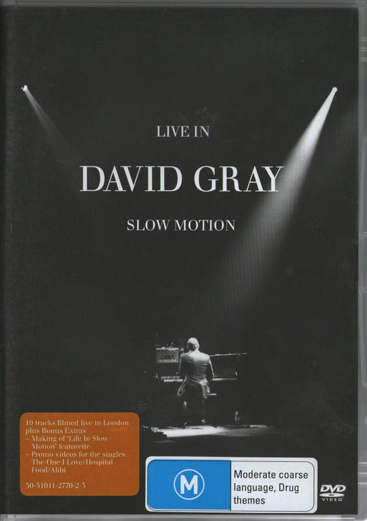 David Gray : Live In Slow Motion (DVD-V, PAL)