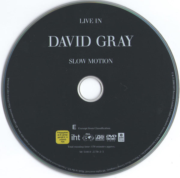 David Gray : Live In Slow Motion (DVD-V, PAL)