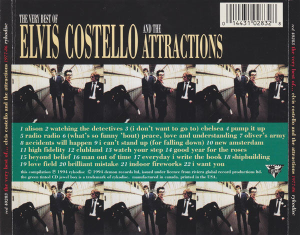 Elvis Costello & The Attractions : The Very Best Of Elvis Costello And The Attractions (CD, Comp)