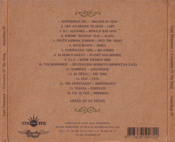 Various : Lost Treasures ~ Creatures Of The Deep (CD, Comp, Mixed)