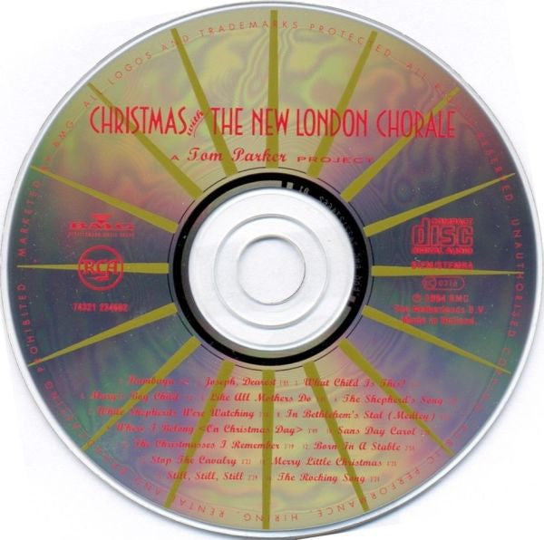 New London Chorale : Christmas With The New London Chorale (A Tom Parker Project) (CD, Album)
