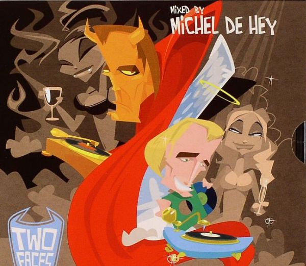Various : Two Faces (2xCD, Comp, Mixed)