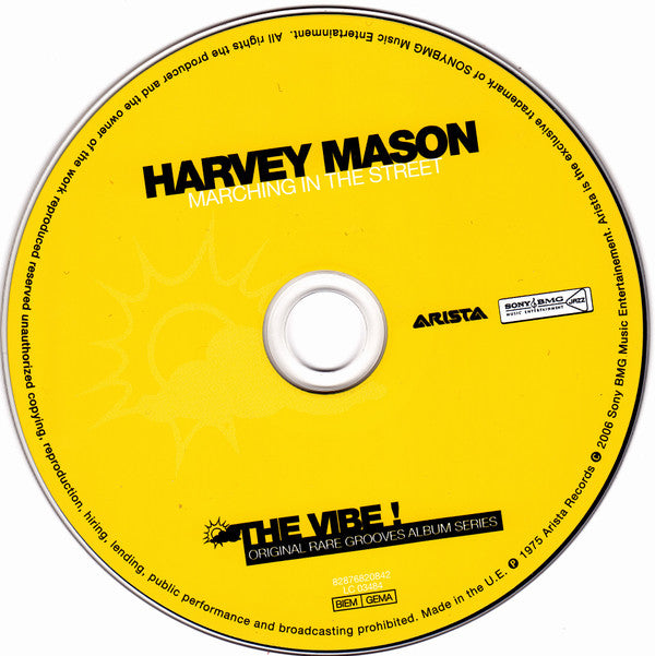 Harvey Mason : Marching In The Street (CD, Album, RE, RM)