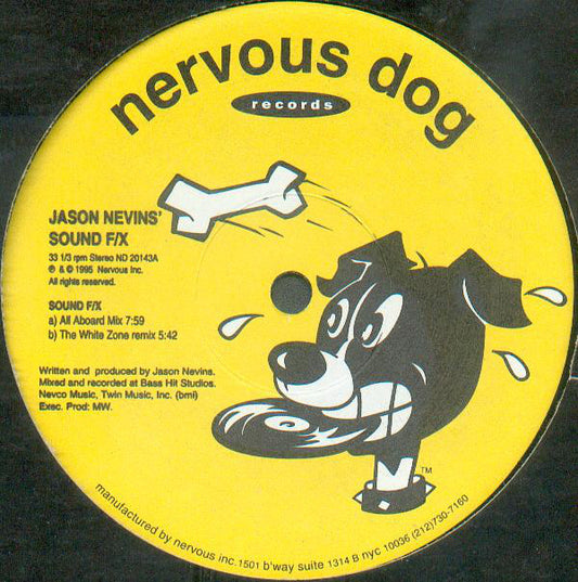 Jason Nevins' Sound F/X : Sound F/X (12")