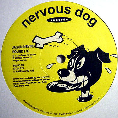 Jason Nevins' Sound F/X : Sound F/X (12")