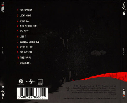 Waylon (3) : After All (CD, Album, Ltd)