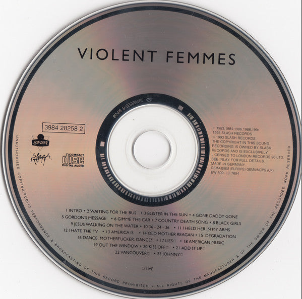 Violent Femmes : Add It Up (1981-1993) (CD, Comp, RE)