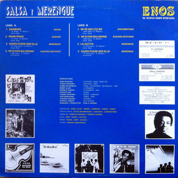 ENOS (2) : Salsa Y Merengue (LP)