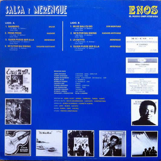 ENOS (2) : Salsa Y Merengue (LP)