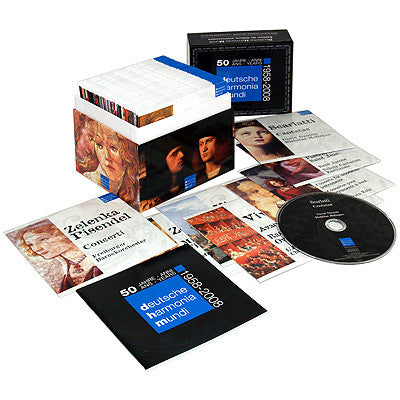 Various : Deutsche Harmonia Mundi: 50th Anniversary Edition (50xCD + Box, Comp)