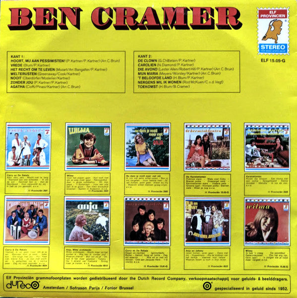 Ben Cramer : Ben Cramer (LP, Album)