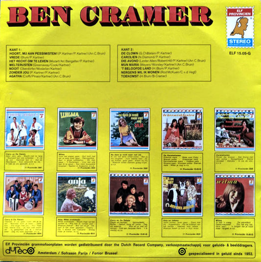 Ben Cramer : Ben Cramer (LP, Album)