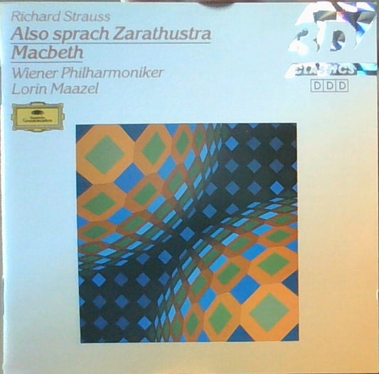 Richard Strauss - Wiener Philharmoniker, Lorin Maazel : Also Sprach Zarathustra • Macbeth (CD, Comp, RP)