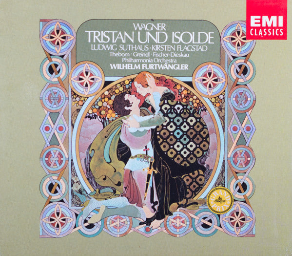 Richard Wagner - Ludwig Suthaus, Kirsten Flagstad, Blanche Thebom, Josef Greindl, Dietrich Fischer-Dieskau, Philharmonia Orchestra / Wilhelm Furtwängler : Tristan Und Isolde (4xCD, Album, Mono, RM + Box)