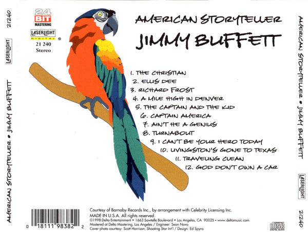 Jimmy Buffett : American Storyteller (CD, Comp)