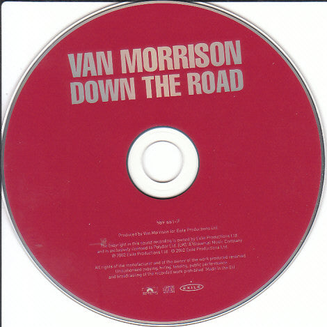 Van Morrison : Down The Road (CD, Album)