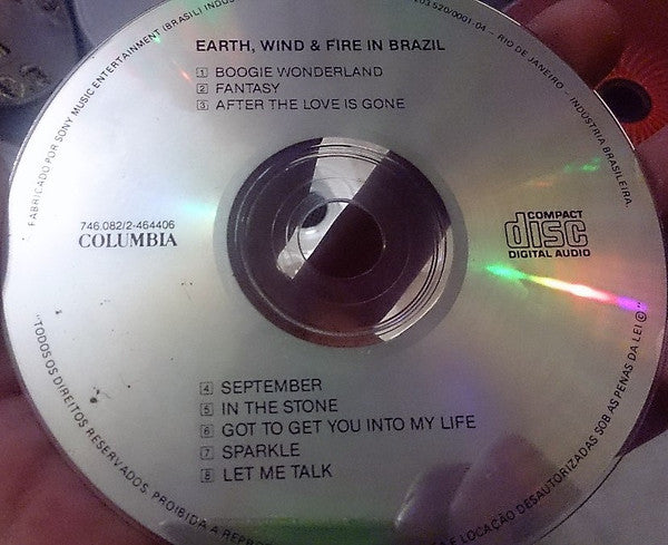 Earth, Wind & Fire : Earth, Wind & Fire In Brazil (CD, Comp)
