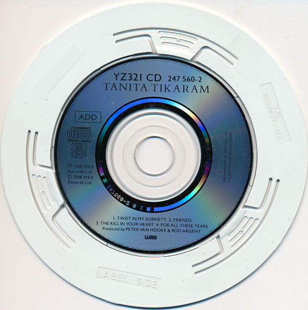 Tanita Tikaram : Twist In My Sobriety (CD, Mini, Single)