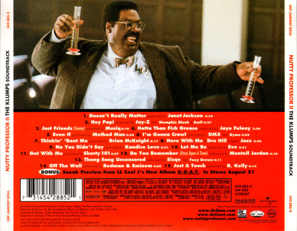Various : Nutty Professor II: The Klumps - Soundtrack (CD, Comp)