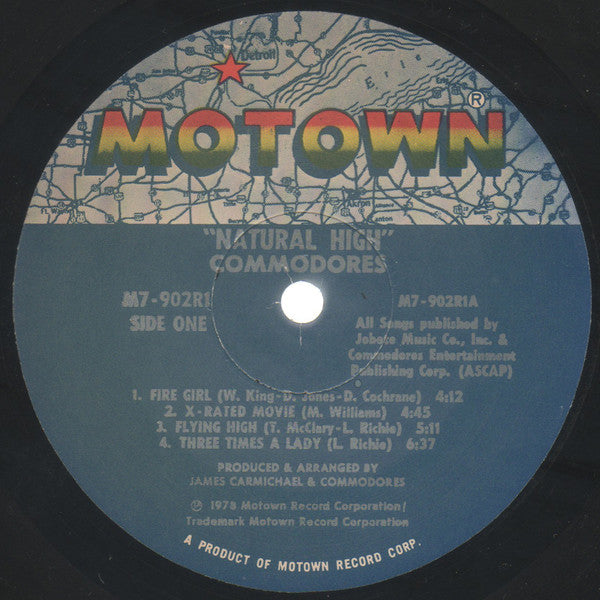 Commodores : All The Way Down (3xLP, Album + Box, Comp)